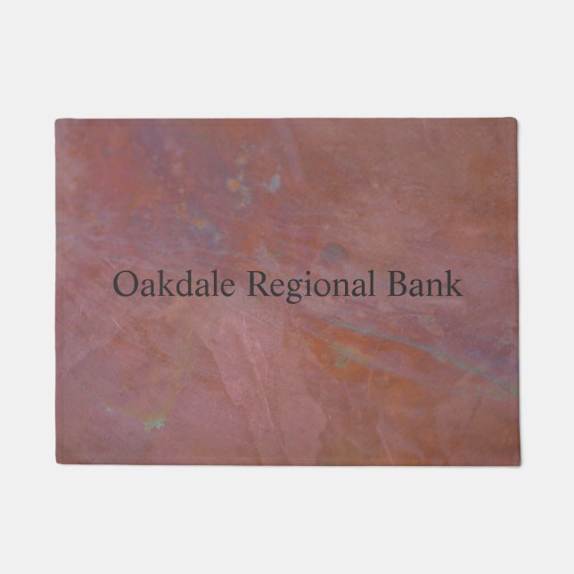 getextureerd koper deurmat (Voorkant)