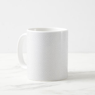 Getextureerd massief wit. koffiemok