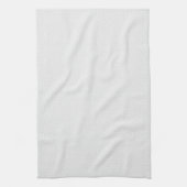 Getextureerd massief wit. theedoek (Verticaal)
