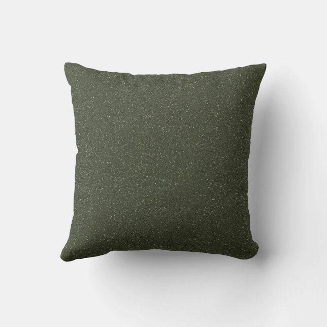 getextureerd mos groen Sierkussen (Achterkant)