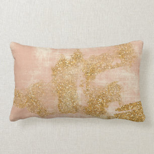*~* Getextureerd roze glitter Distress Gold Kussen