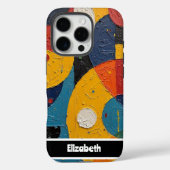  getextureerde Abstracte telefoon Hoesje (Achterkant)