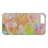 Getextureerde Abstracte verf Case-Mate iPhone Case (Achterkant (Horizontaal))