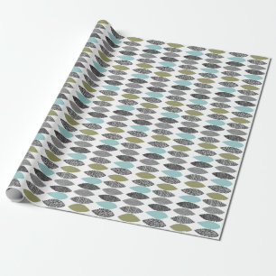 Getextureerde bladeren 01a cadeaupapier