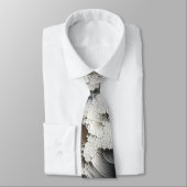 Getextureerde Crackle Hedendaags Abstract Stropdas (Gebonden)