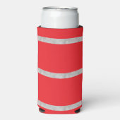 Getextureerde grijze strepen en rood (Seltzer Voorkant)