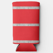 Getextureerde grijze strepen en rood (Voorkant)