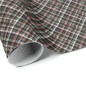 Getextureerde kersttaartan. cadeaupapier (Rol Hoek)