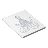 getextureerde octopus notitieblok (Schuin)