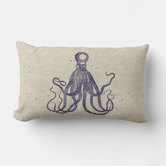  getextureerde octopus speckle kussen (Voorkant)