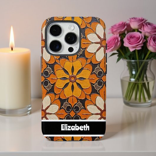  getextureerde olieverfschilderij Telefoon Hoesje