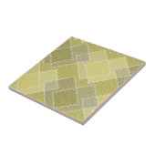 Getextureerde patchwork lapjes multikleurige lapje tegeltje (Zijkant)