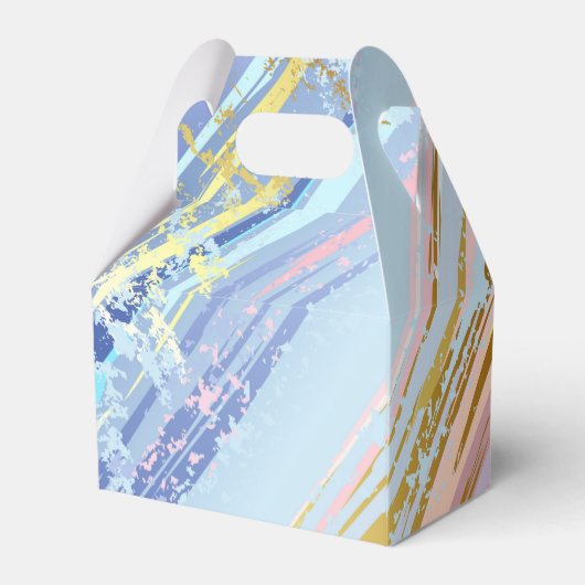 Getextureerde roze achtergrond bedankdoosjes (Achterkant)