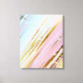 Getextureerde roze achtergrond canvas afdruk (Voorkant)