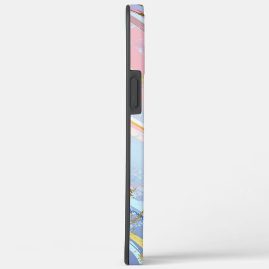 Getextureerde roze achtergrond Case-Mate iPhone case (Achterkant / Rechts)