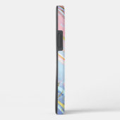 Getextureerde roze achtergrond Case-Mate iPhone case (Achterkant / Rechts)