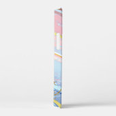 Getextureerde roze achtergrond Case-Mate iPhone case (Achterkant / Rechts)