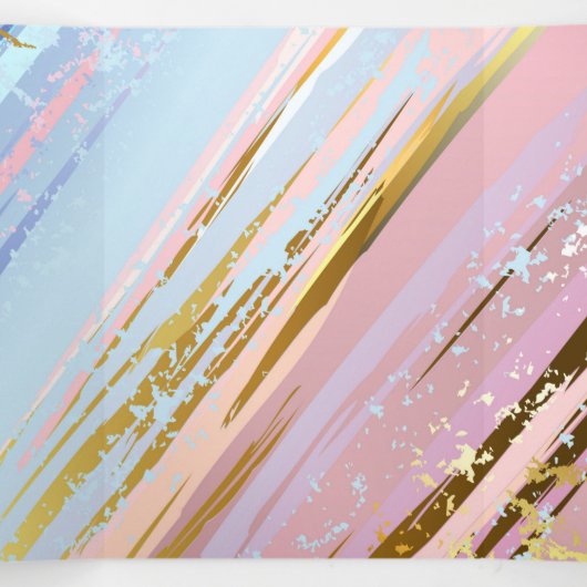 Getextureerde roze achtergrond drieluik programma (Binnenkant midden)