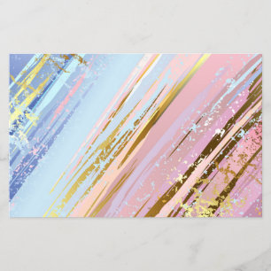 Getextureerde roze achtergrond flyer