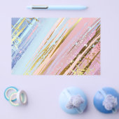 Getextureerde roze achtergrond flyer (Enkel)