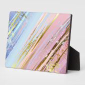 Getextureerde roze achtergrond fotoplaat (Zijkant)