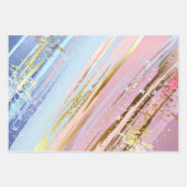 Getextureerde roze achtergrond inpakpapier vel (Voorkant)