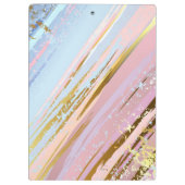 Getextureerde roze achtergrond klembord (Achterkant)