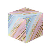 Getextureerde roze achtergrond kubus (Achter hoekig)