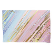 Getextureerde roze achtergrond kussensloop (Voorkant-Links)