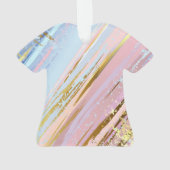 Getextureerde roze achtergrond ornament (achterkant)