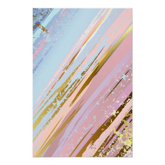 Getextureerde roze achtergrond perfect poster (Voorkant)