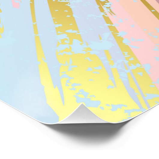 Getextureerde roze achtergrond perfect poster (Hoek)