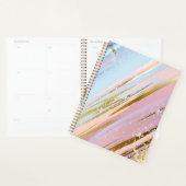 Getextureerde roze achtergrond planner (Display)