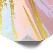 Getextureerde roze achtergrond poster (Hoek)