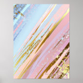 Getextureerde roze achtergrond poster (Voorkant)