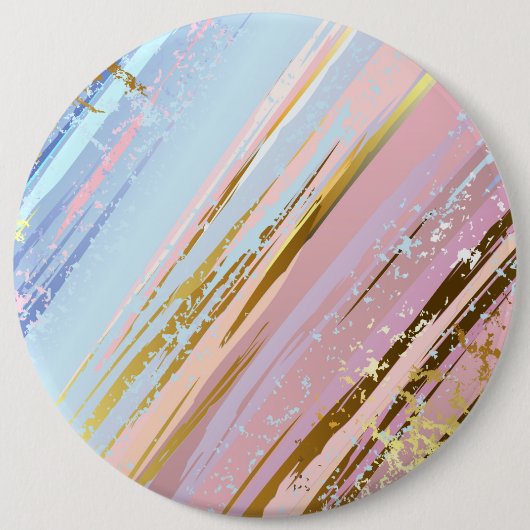 Getextureerde roze achtergrond ronde button 6,0 cm (Voorkant)