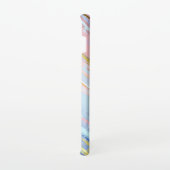 Getextureerde roze achtergrond samsung galaxy hoesje (Rechterkant)