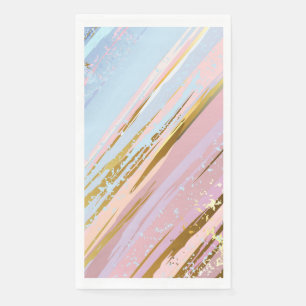 Getextureerde roze achtergrond servet