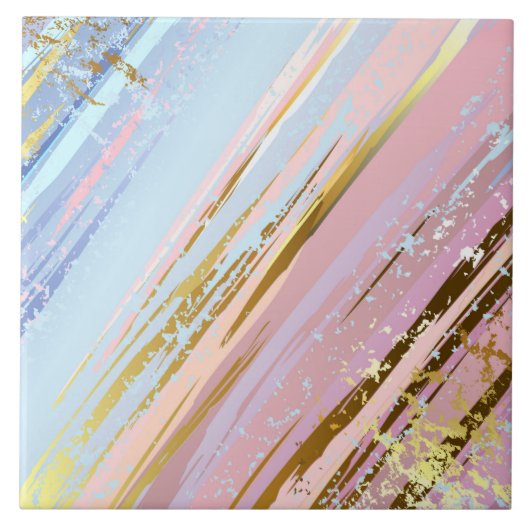 Getextureerde roze achtergrond tegeltje (Voorkant)