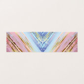 Getextureerde roze achtergrond visitekaartjes (Buitenkant ongevouwen)