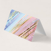 Getextureerde roze achtergrond visitekaartjes (Achterkant)