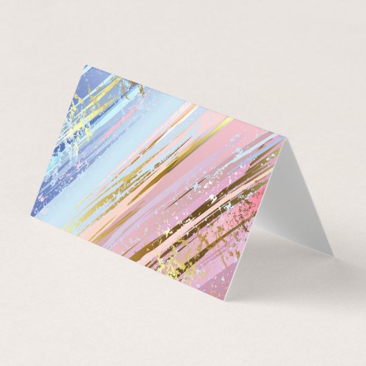 Getextureerde roze achtergrond visitekaartjes (Voorkant)