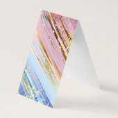 Getextureerde roze achtergrond visitekaartjes (Achterkant)