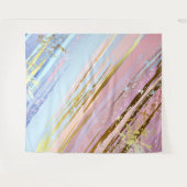 Getextureerde roze achtergrond wandkleed (Voorkant (horizontaal))