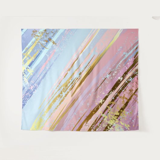 Getextureerde roze achtergrond wandkleed (Voorkant (horizontaal))