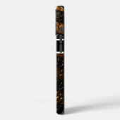 Getextureerde slangenhuid details van een giftige  Case-Mate iPhone case (Achterkant / Links)