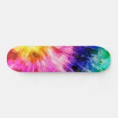 Getextureerde Tie Dye Skateboard (Horizontaal)