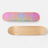getextureerde zonsondergang skateboard (Horizontaal)