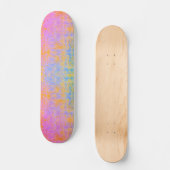 getextureerde zonsondergang skateboard (Voorkant)