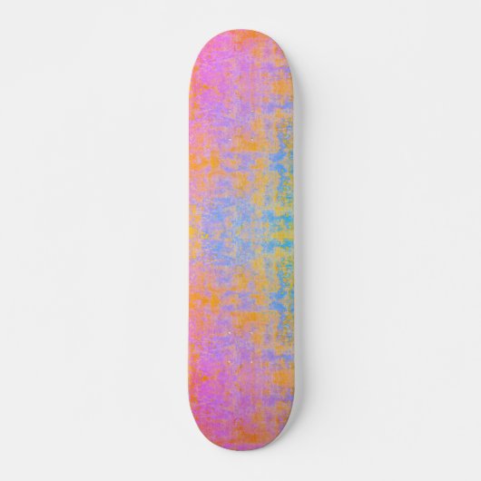getextureerde zonsondergang skateboard (Voorkant)